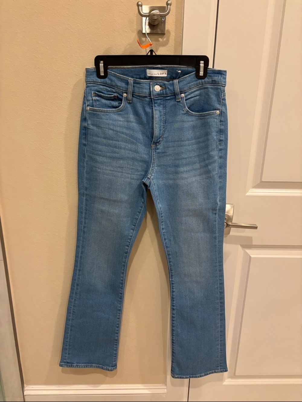 LOFT Light Blue Flare Jeans